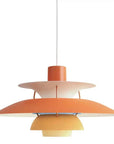 Elegant Scandinavian Hanging Lamp – Colorful LED Pendant Light for Kitchen and Living Room, Modern Aluminum Design 3