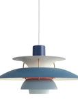 Elegant Scandinavian Hanging Lamp – Colorful LED Pendant Light for Kitchen and Living Room, Modern Aluminum Design 5