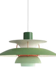 Elegant Scandinavian Hanging Lamp – Colorful LED Pendant Light for Kitchen and Living Room, Modern Aluminum Design 7