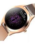 Elegant Smartwatch for Women with Health Monitoring, Customizable Style, and Bluetooth Connectivity 2
