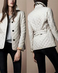 Elegant Women's Casual Jacket in Cotton – Comfortable Regular Fit for Spring/Fall Wear 1
