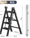 ElevatePro | Sturdy Versatile 4-Step Folding Ladder 1