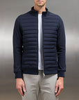 Elias | Men’s Quilted Padded Winter Jacket with Soft Thermal Lining 1