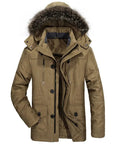 Elijah | Comfortable Plush Lined Parka for Men 2