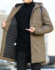 Elwood | Stylish Men's Winter Coat - Modern Quilted Hooded Design 2