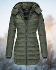 Emily | Cozy Black Puffer Jacket for Women 2