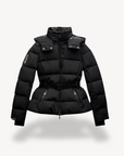 Emma | Stylish Waterproof Black Puffer Jacket for Women 0