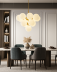 Entra | Luminous Nordic Style Ball Chandelier with a Modern Touch 0