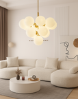 Entra | Luminous Nordic Style Ball Chandelier with a Modern Touch 2