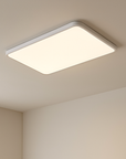 Essentia | Square White Ceiling Lamp with Sleek Lines 1