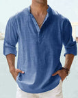 Ethan | Casual Elegant Long Sleeve Men's Shirt 0