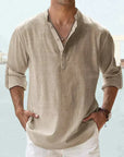 Ethan | Casual Elegant Long Sleeve Men's Shirt 2