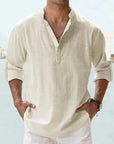 Ethan | Casual Elegant Long Sleeve Men's Shirt 3