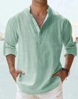 Ethan | Casual Elegant Long Sleeve Men's Shirt 9
