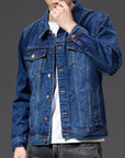 Ethan | Classic Blue Denim Jacket for Men 0