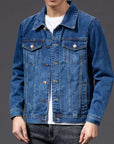 Ethan | Classic Blue Denim Jacket for Men 1
