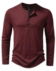 Ethan | Classic Casual Henley Shirt for Men 0