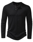 Ethan | Classic Casual Henley Shirt for Men 1