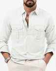 Ethan | Classic Elegant Long Sleeve Men's Shirt 0