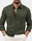 Ethan | Classic Elegant Long Sleeve Men's Shirt 4