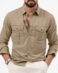 Ethan | Classic Elegant Long Sleeve Men's Shirt 5