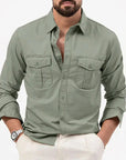 Ethan | Classic Elegant Long Sleeve Men's Shirt 6