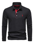 Ethan | Classic Long Sleeve Polo Shirt 7