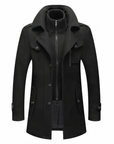 Ethan | Elegant Modern Double Collar Men's Jacket 0