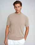 Ethan | Elegant Soft Cashwool Men's T Shirt, Luxurious Comfort, Timeless Design 0