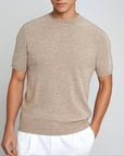 Ethan | Elegant Soft Cashwool Men's T Shirt, Luxurious Comfort, Timeless Design 1