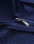 Ethan | Elegant Versatile Cashmere Knit Zip Vest 3