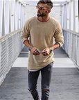 Ethan | Stylish Long Knit Sweater for Men 2