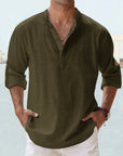 Ethan | Stylish Relaxed Linen Men's Shirt 10