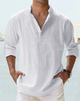 Ethan | Stylish Relaxed Linen Men's Shirt 4
