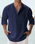 Ethan | Stylish Relaxed Linen Men's Shirt 5