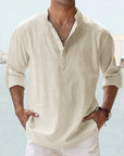 Ethan | Stylish Relaxed Linen Men's Shirt 6