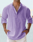 Ethan | Stylish Relaxed Linen Men's Shirt 7