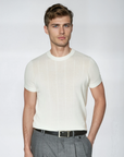 Ethan | Stylish Ribbed Mens T Shirt 0