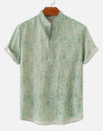Ethan | Vibrant Tropical Mens Polo Shirt, Short Sleeve Casual Wear 2