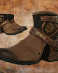 Ethan | Vintage Chic Leather Boots 0