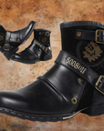 Ethan | Vintage Chic Leather Boots 3
