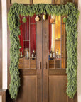 EvergreenCharm – Atmospheric Christmas Garland of Cypress Leaves 3