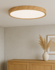 Evilon | Classic Ceiling Lamp with Wood Grain 0