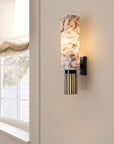 Eviora | Minimalist Copper Stone Wall Lamp with a Modern Elegance 2
