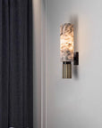 Eviora | Minimalist Copper Stone Wall Lamp with a Modern Elegance 3