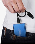 External SSD Drive Aluminum Portable Storage 5