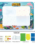 Extra Large Water Doodle Mat for Kids – Mess-Free Educational Doodle Mat with Multiple Themes 10