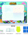 Extra Large Water Doodle Mat for Kids – Mess-Free Educational Doodle Mat with Multiple Themes 11