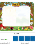 Extra Large Water Doodle Mat for Kids – Mess-Free Educational Doodle Mat with Multiple Themes 7