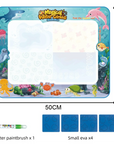 Extra Large Water Doodle Mat for Kids – Mess-Free Educational Doodle Mat with Multiple Themes 8